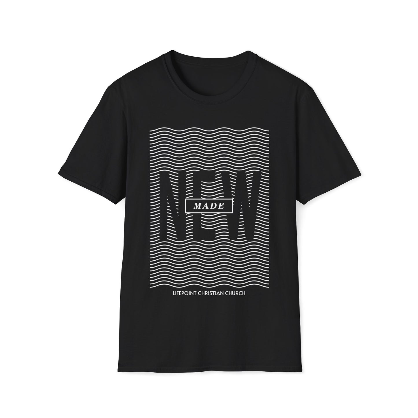 MADE NEW - Baptism Shirt - Unisex Softstyle T-Shirt