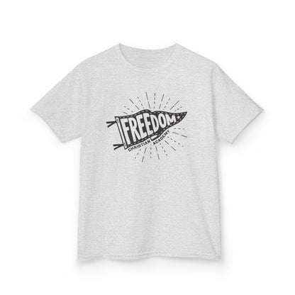 Freedom 2025 Kids Heavy Cotton Tee - Playful Independence Shirt, Youth Gift, Summer Wear, Birthday, Adventure, Motivational Tee