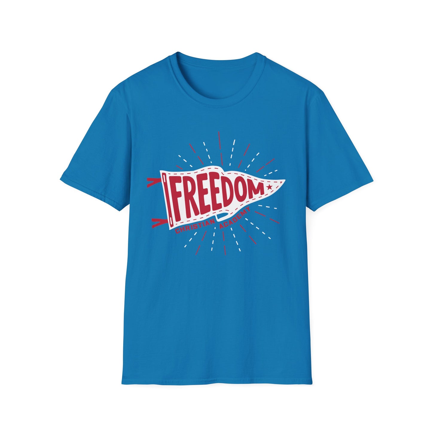 Freedom Unisex Softstyle T-Shirt | Casual Wear, Gift Idea, Everyday Outfit, Independence Day, Summer Vibe