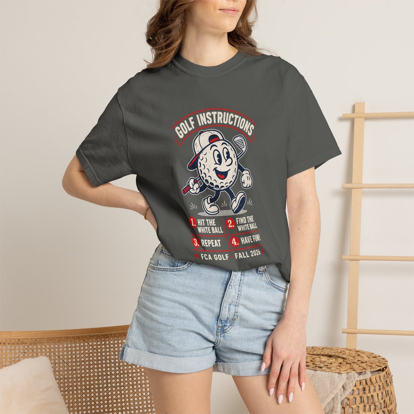 FCA 2026 Unisex Garment-Dyed T-shirt
