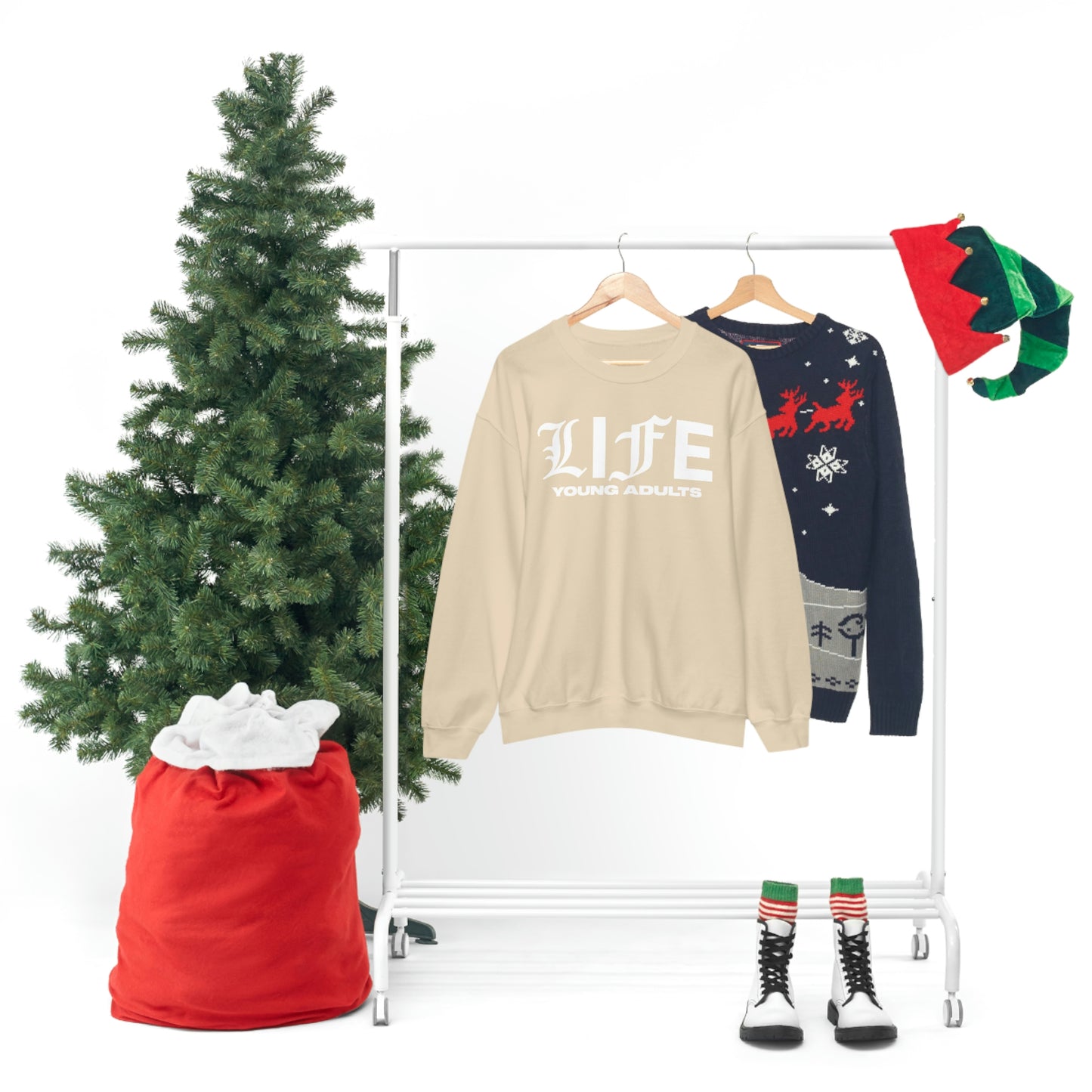 LIFE YA Unisex Heavy Blend™ Crewneck Sweatshirt