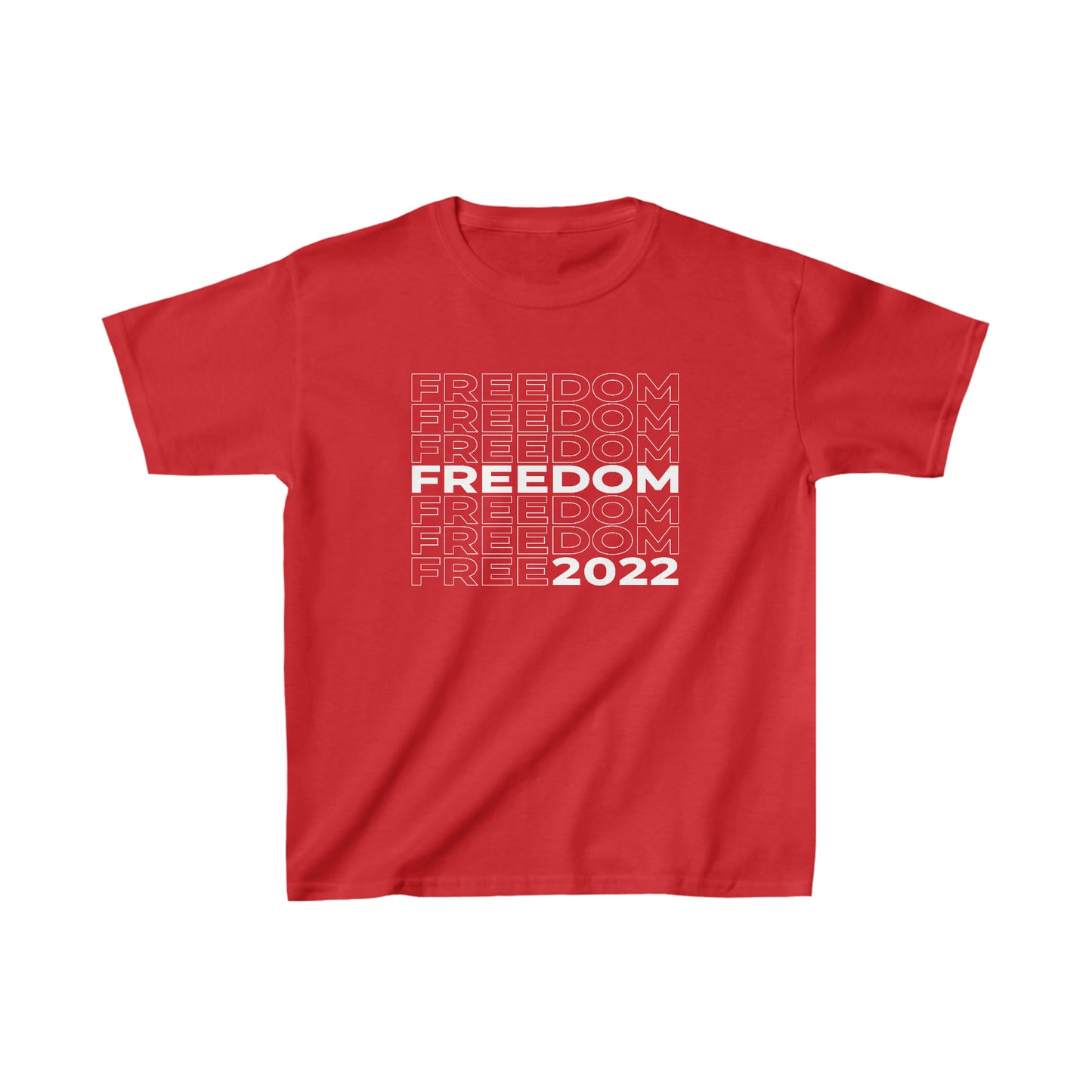 Freedom Christian Academy 2022 Kids - Unisex Softstyle T-Shirt