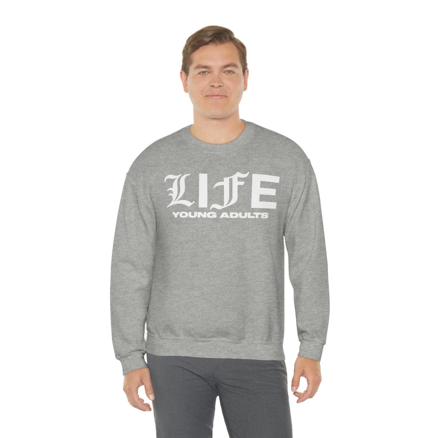 LIFE YA Unisex Heavy Blend™ Crewneck Sweatshirt