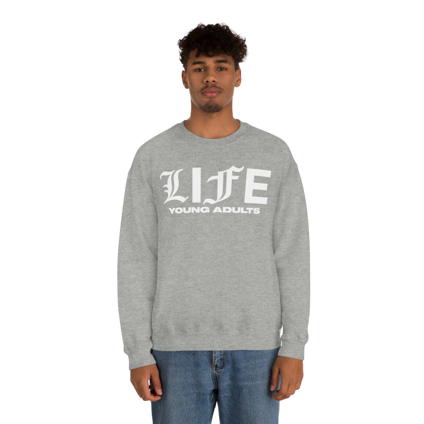 LIFE YA Unisex Heavy Blend™ Crewneck Sweatshirt