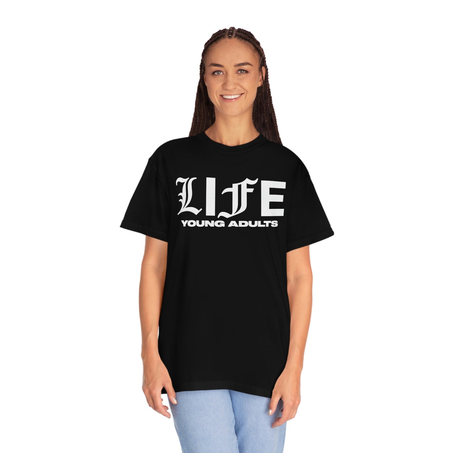 LIFE YA Unisex Garment-Dyed T-shirt