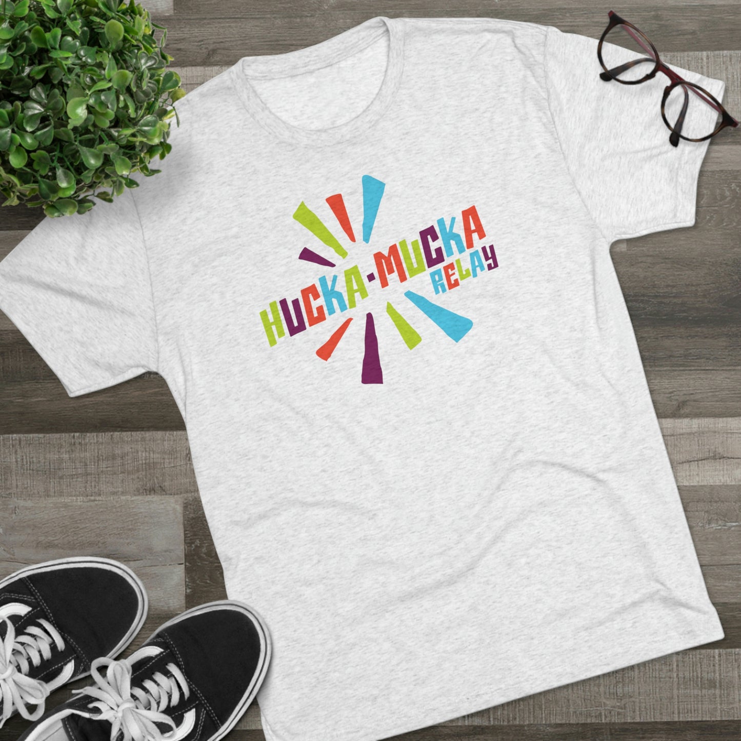 HUCKA-MUCKA / Organic Creator T-shirt - UnisexUnisex Tri-Blend Crew Tee